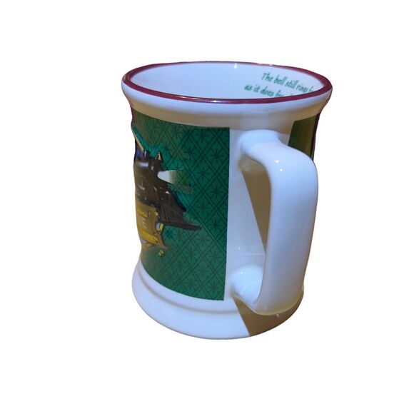 The Polar Express Ride Believe 3D Ceramic 14oz Mug Cup Souvenir Hot Chocolate - Picture 4 of 11